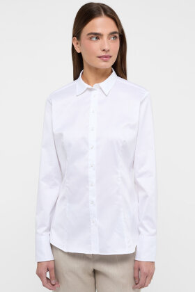 Eterna - Classic Cover Shirt - Fitted Fit - Skjorte - Hvid