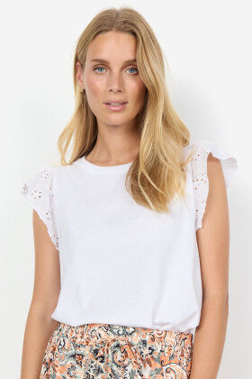 SoyaConcept - SC-Loraine 4 - T-shirt Vingeærme - White