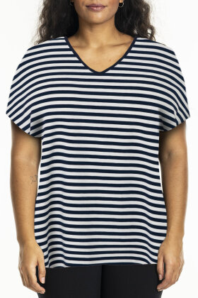 Sandgaard - Amsterdam T-shirt - Striped - Navy