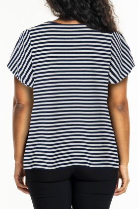 Sandgaard - Amsterdam T-shirt - Striped - Navy