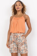 SoyaConcept - SC-Esin 1-B - Paisley Print Viskose Shorts - Papaya