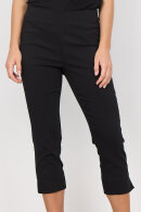 SoyaConcept - SC-Lilly 26-B - Glatte Stræk Stumpebukser - Black