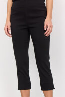 SoyaConcept - SC-Lilly 26-B - Glatte Stræk Stumpebukser - Black