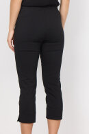 SoyaConcept - SC-Lilly 26-B - Glatte Stræk Stumpebukser - Black