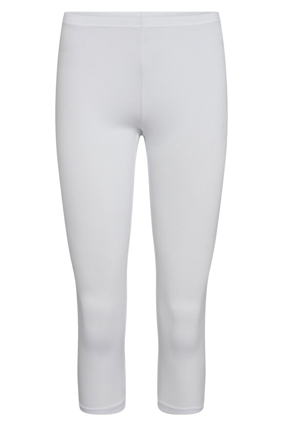 Decoy - Capri Bamboo Leggings - Hvid