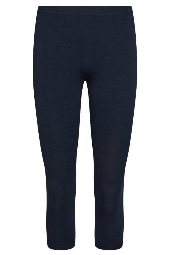 Decoy - Capri Bamboo Leggings - Mørkeblå