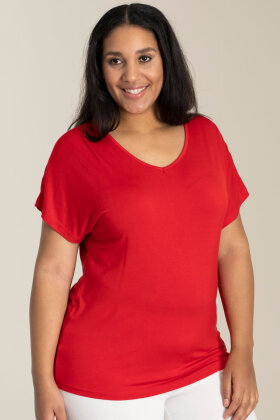 Sandgaard - Amsterdam T-shirt - Basis - EcoVero - Red