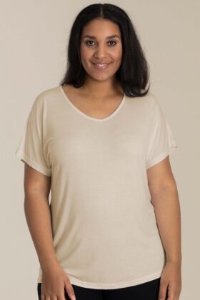 Sandgaard - Amsterdam T-shirt - Basis - EcoVero - Latte