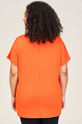 Sandgaard - Amsterdam T-shirt - Basis - EcoVero - Chili Orange