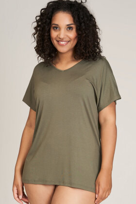 Sandgaard - Amsterdam T-shirt - Basis - EcoVero - Army Green