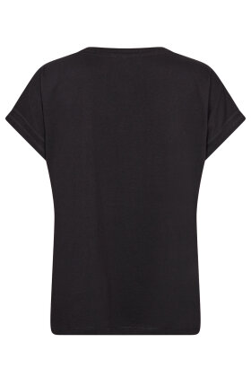 SoyaConcept - SC-Derby 34 - Øko T-shirt - Ekstra Tynd - Black