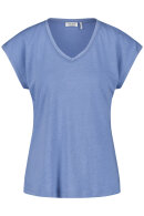 Gerry Weber - T-shirt - Chiffon & Broderie Anglaise - Hazy Sky