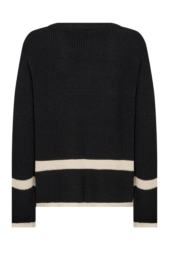 SC-Julia 11 Strik Pullover Black