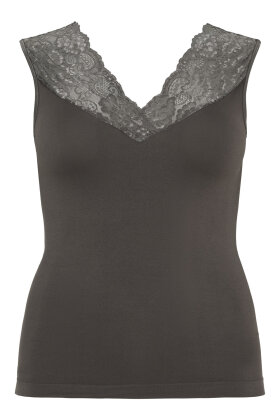 No.1 by OX - Shaping Blondetop - Seamless - Grey No.1 by OX - Shaping Blondetop - Seamless - Grey