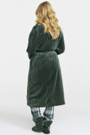 Damella - Velour Fleece Kåbe - Vamset Elegant - Forest Damella - Velour Fleece Kåbe - Vamset Elegant - Forest
