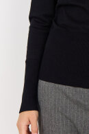 SoyaConcept - SC-Dollie 145 - Rullekrave Pullover - Black SoyaConcept - SC-Dollie 145 - Rullekrave Pullover - Black
