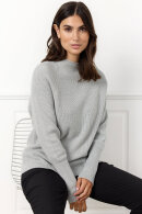 SoyaConcept - SC-Kanita 4 - Raglan Turtleneck Pullover - Grey