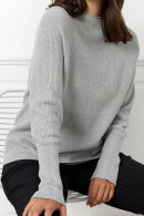 SoyaConcept - SC-Kanita 4 - Raglan Turtleneck Pullover - Grey