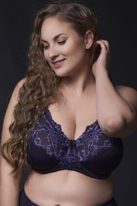 Plaisir - Beate Plain Bra - Violet