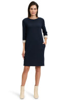 Betty Barclay - Jersey Kjole - Dark Blue