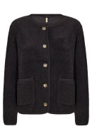 SoyaConcept - SC-Onyx 2 - Elegant Fleece Jakke - Black SoyaConcept - SC-Onyx 2 - Elegant Fleece Jakke - Black