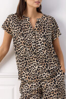SoyaConcept - SC-Pietta 1 - Leopard Bluse - Sand Combi