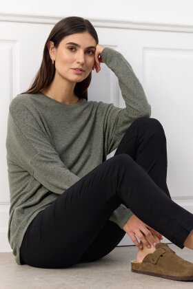 SoyaConcept - SC-Biara 1 - Blød Let Pullover -  Army