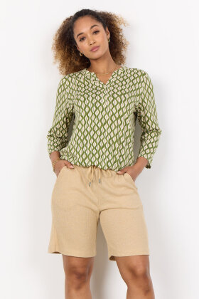 SoyaConcept - SC-Felicity AOP 507 - Print T-shirt - Grøn