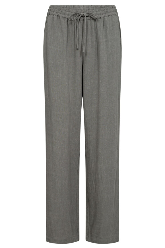 SoyaConcept - SC-Poula 2-B - Løse Casual Bukser - Army