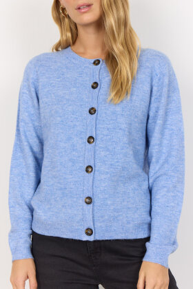 SoyaConcept - SC-Orlean 2 - Sommer Strikcardigan - Lyseblå SoyaConcept - SC-Orlean 2 - Sommer Strikcardigan - Lyseblå