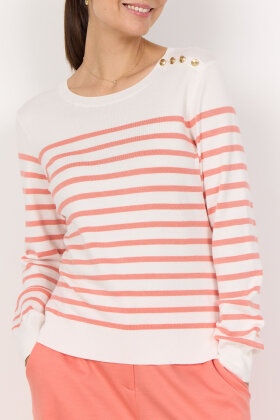 SoyaConcept - SC-Dollie Stripe 783 - Let Finstrik - Peach Pink SoyaConcept - SC-Dollie Stripe 783 - Let Finstrik - Peach Pink