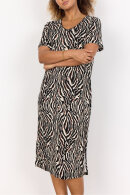 SoyaConcept - SC-Lenise 6 - Dyreprint Kjole - Sort