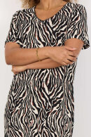 SoyaConcept - SC-Lenise 6 - Dyreprint Kjole - Sort