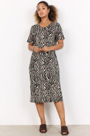 SoyaConcept - SC-Lenise 6 - Dyreprint Kjole - Sort