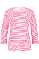 Gerry Weber - T-shirt Off White - Pink Stribe