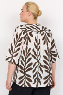 Wasabiconcept - WA-Marta 3 - Print Bluse - Bæk & Bølge - Brun