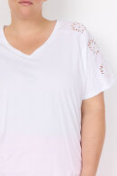 Wasabiconcept - WA-Marolon 1 T-shirt - Broderie Anglaise - Hvid