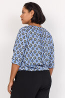 Wasabiconcept - WA-Viola 1 - Print Bluse - Blå