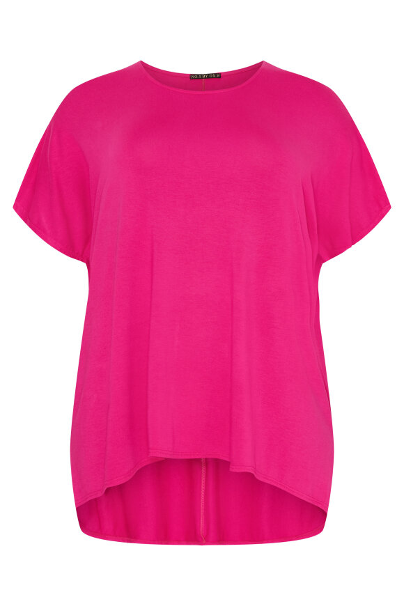 No.1 by OX - T-shirt Basic - Viskose - Pink