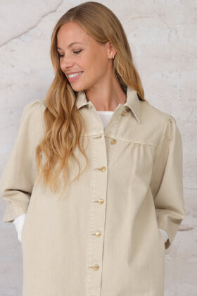 Prepair - Filucca Denim Kjole - Sand