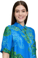 Betty Barclay - Print Kjole - Satinvævet Viskose - Grøn