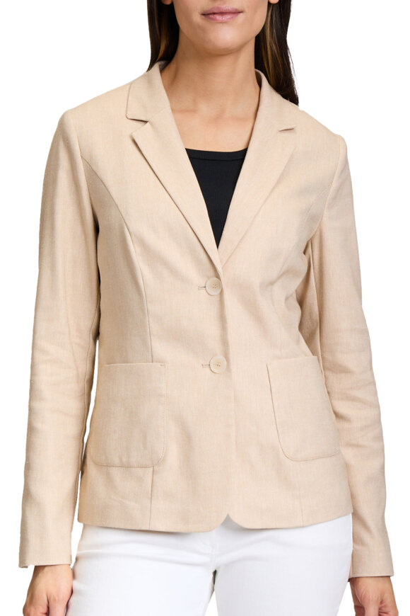 Betty Barclay - Blazer Jakke - Stil & Komfort -  Sand