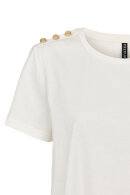 Prepair - Mia T-shirt - Skulder Knapper - Off White