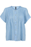 Prepair - Dahlia Blouse - Loose Fit Skjorte - Blå