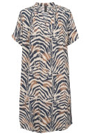 Prepair - Tine Dress - Zebra Print Kjole - Multifarvet