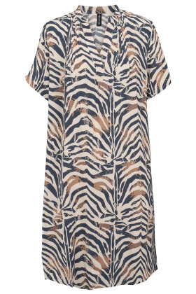 Prepair - Tine Dress - Zebra Print Kjole - Multifarvet