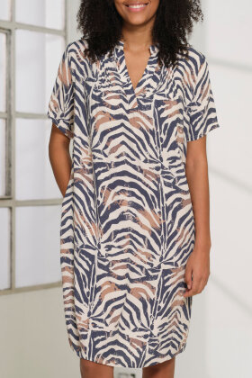 Prepair - Tine Dress - Zebra Print Kjole - Multifarvet