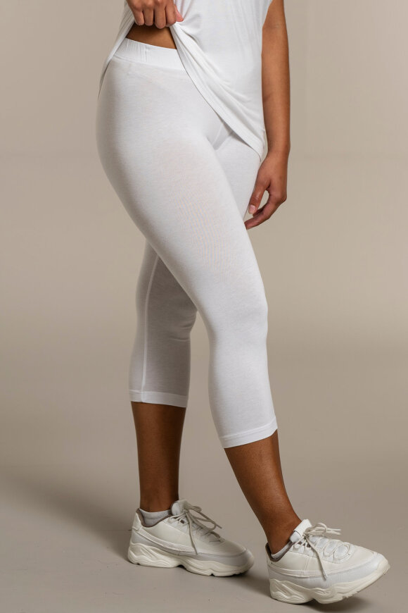 Sandgaard - Amsterdam Leggings - 3/4 Længde - Hvid