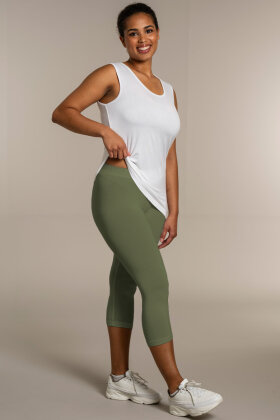 Sandgaard - Amsterdam Leggings - 3/4 Længde - Army