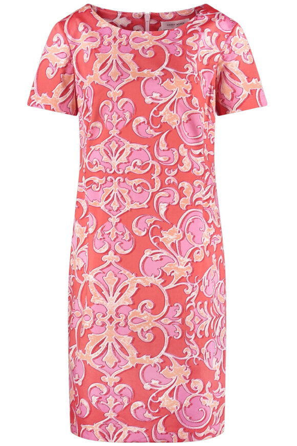 Gerry Weber - Kjole - Print & Let Jersey - Rød